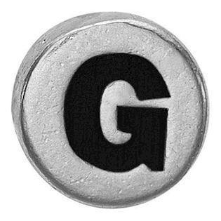 Christina Collect 925 sterling silver Small silver dot with G, model 603-S-G